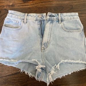Pacsun high waisted jean shorts